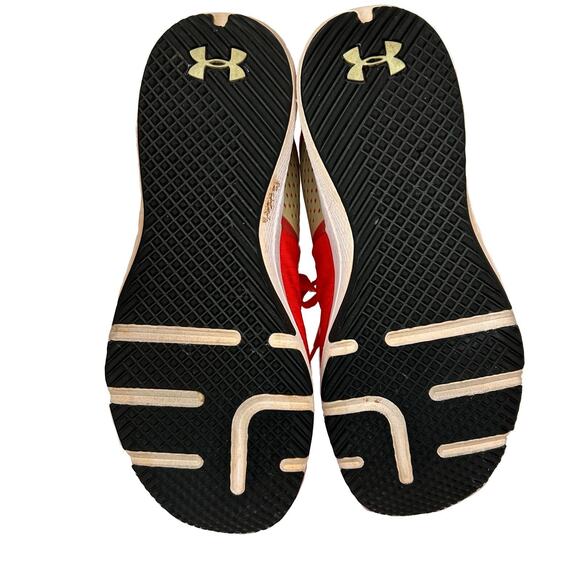 Under Armour Charged Engage 2 Mens 11 Radio Red Tempered Steel Cross Trainers - Picture 5 of 7